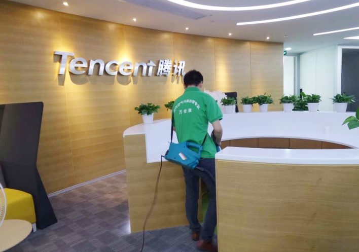 除甲醛案例-腾讯公司